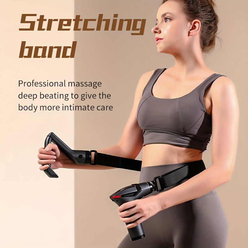 NNETM Multi-Functional Electric Deep Tissue Massager Gun - Gray